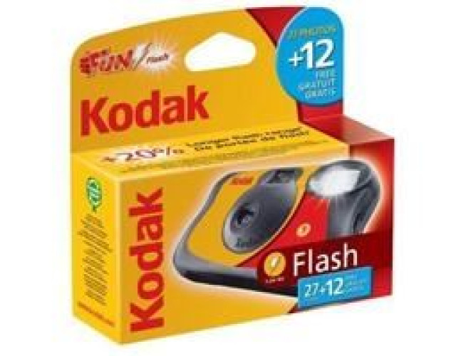 Kodak Wegwerpcamera met Flitser 27+12 foto's
