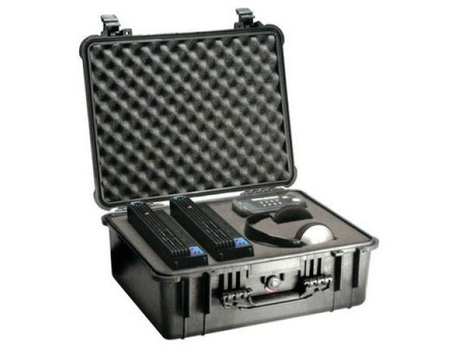 Peli™ (Protector) Case 1550 Black 46,8x35,6x19,4cm (plukschuim interieur)