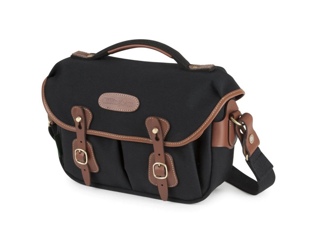 Billingham Hadley Small Pro - Black/Tan Canvas