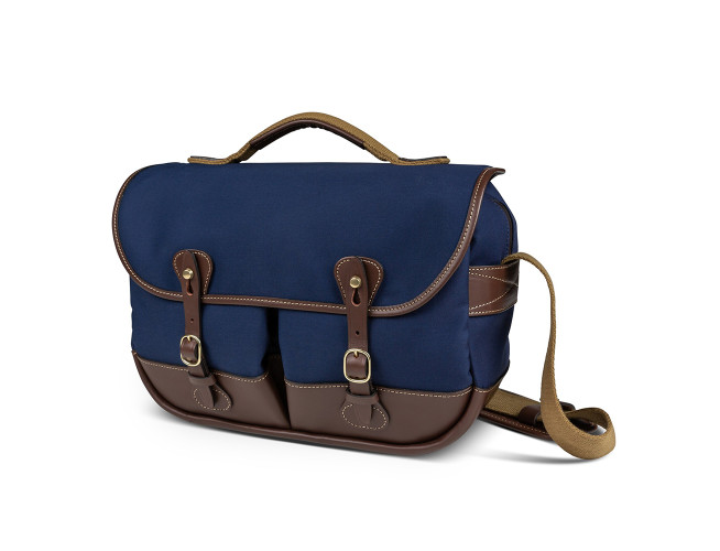 Billingham Mini Eventer Cameratas Navy/Chocolate