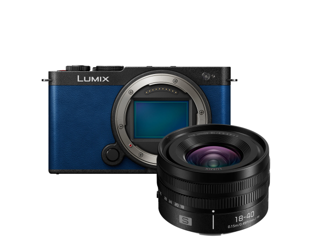 Panasonic Lumix S9 Blauw + 18-40mm f/4.5-6.3