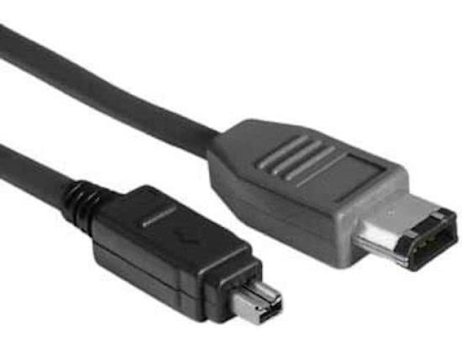 Hama Firewire Kabel 4-pin/6-pin plug 2m