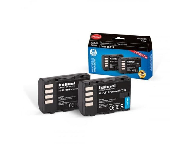 Hahnel HL-PLF19 Panasonic Type Twinpack