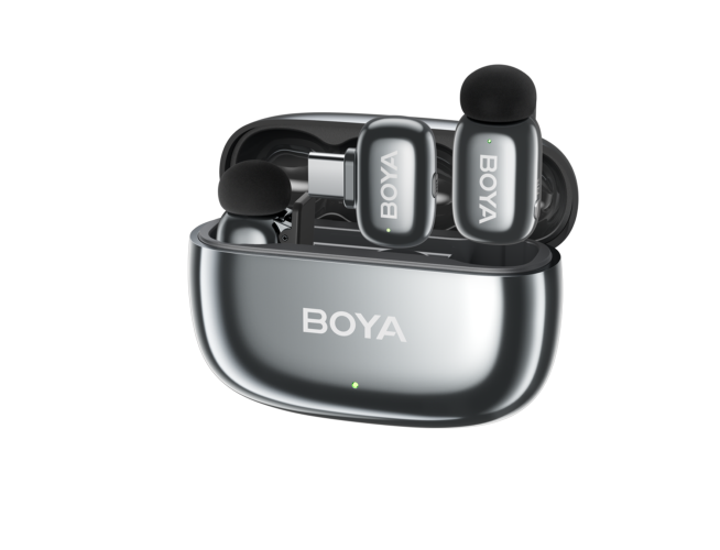 Boya Mini 2-02 (Grey) 1X RX USB-C + 2X TX