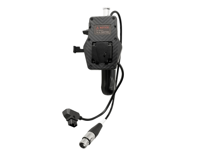 Nanlite V Mount Battery Grip w/ 4 Pin XLR Connector