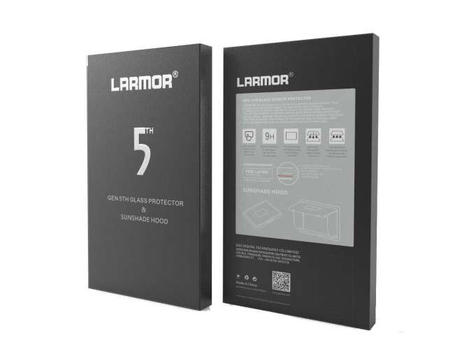 GGS V Larmor 5th Gen Screen Protector en Sunshade Hood voor Nikon D750