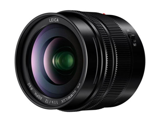 Panasonic Leica DG Summilux 12mm f/1.4 ASPH - Zwart