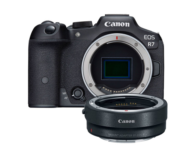 Canon EOS R7 Body + EF-EOS R Adapter