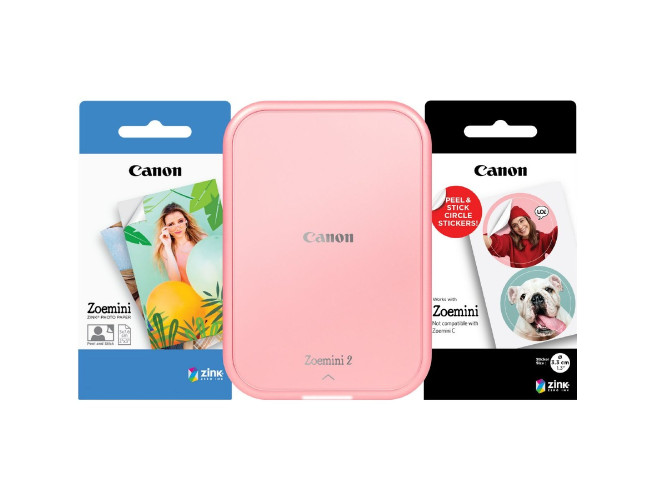 Canon Mini Printer Zoemini 2 Roségoud Premium Kit