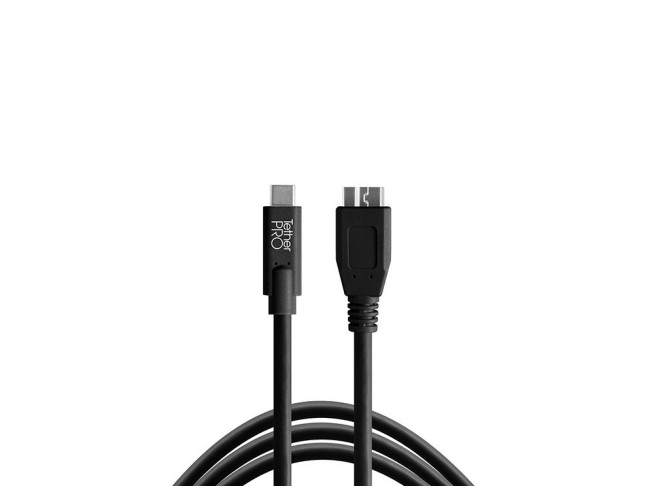 Tether Tools TetherPro USB-C - 3.0 Micro-B (4,6m zwart)
