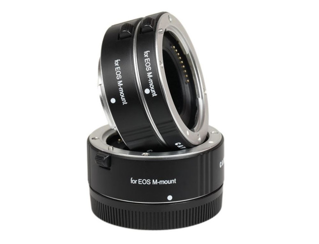 Caruba Tussenringen set voor Canon M Aluminium
