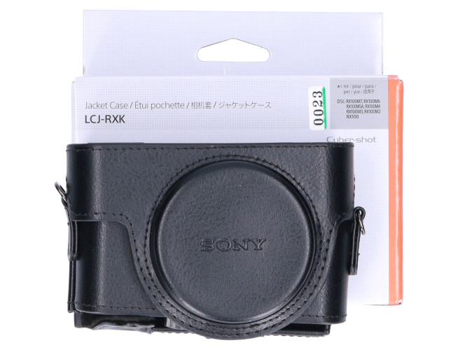 Tweedehands Sony LCJ-RXK leather case voor DSC-RX100 serie CM0023