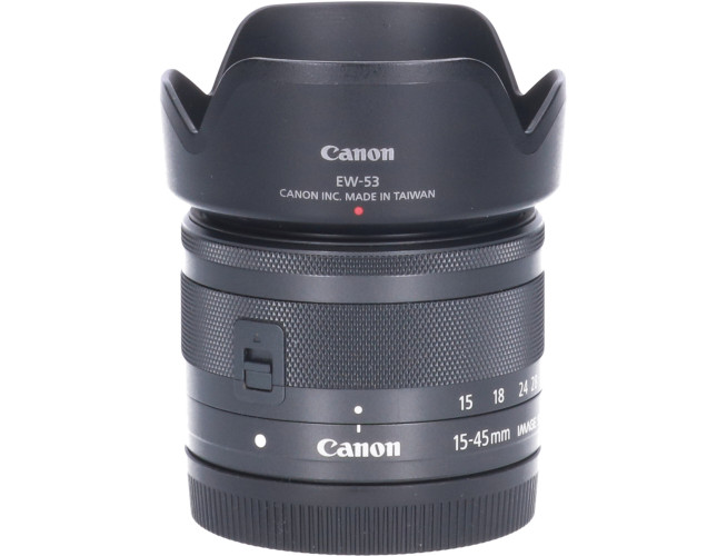 Tweedehands Canon EF-M 15-45mm f/3.5-6.3 IS STM - Zwart CM0220