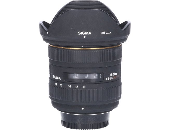 Tweedehands Sigma 10-20mm f/4.0-5.6 EX DC HSM Nikon-AFD CM0270