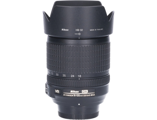 Tweedehands Nikon AF-S 18-105mm f/3.5-5.6G VR DX CM0297
