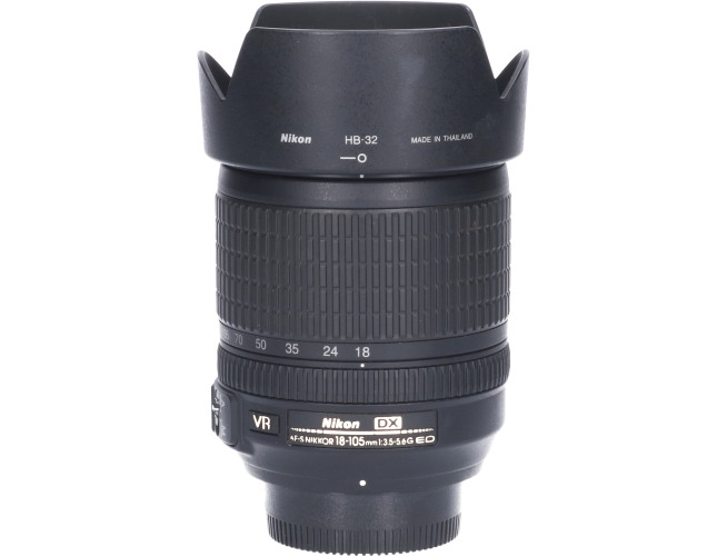 Tweedehands Nikon AF-S 18-105mm f/3.5-5.6G VR DX CM0326