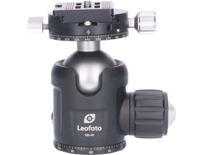 Tweedehands Leofoto Ballhead NB-46 + Release Plate NP-60 CM0352