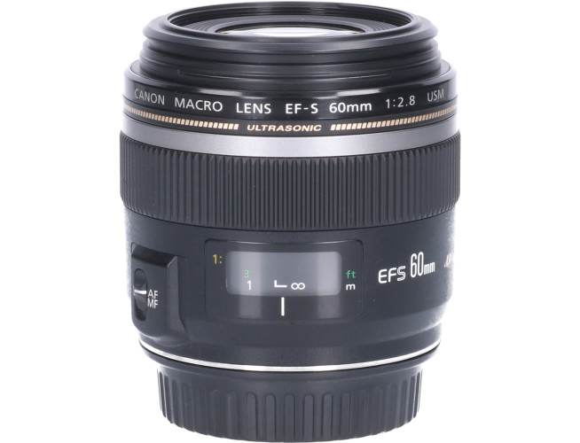 Tweedehands Canon EF-S 60mm f/2.8 Macro USM CM0374