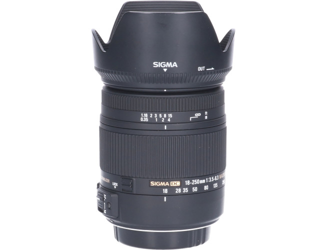 Tweedehands Sigma 18-250mm f/3.5-6.3 DC OS HSM Macro Canon CM0443