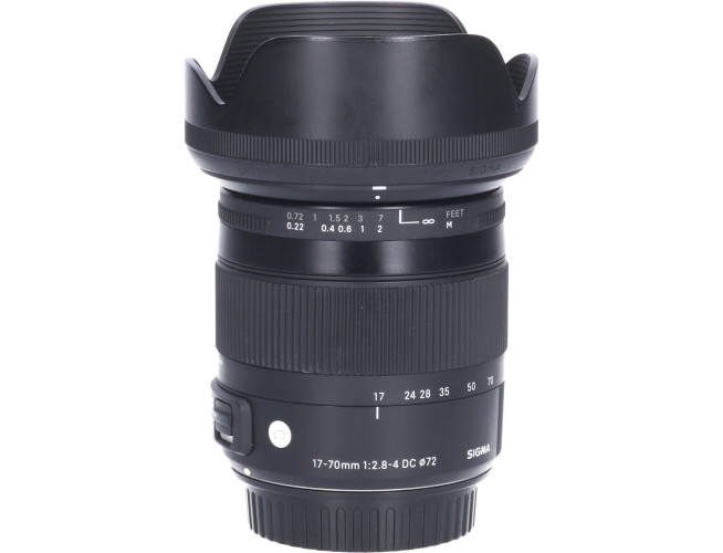 Tweedehands Sigma 17-70mm f/2.8-4.0 DC OS HSM Macro Contemporary Canon CM0514