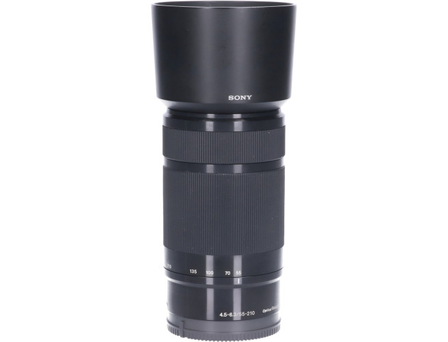 Tweedehands Sony 55-210mm f/4.5-6.3 OSS E-mount Zwart CM0538