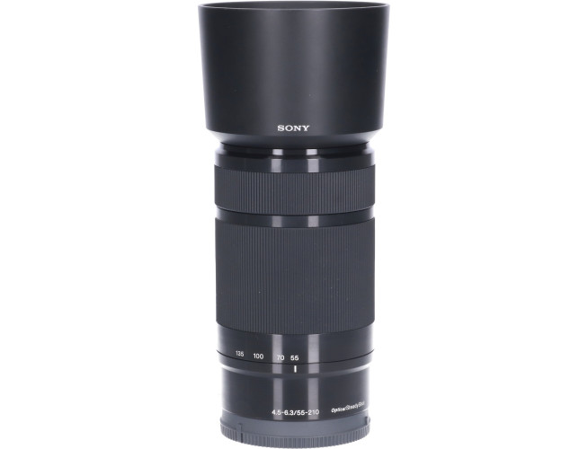 Tweedehands Sony 55-210mm f/4.5-6.3 OSS E-mount Zwart CM0624