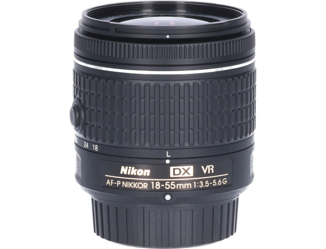 Tweedehands Nikon AF-P DX 18-55mm f/3.5-5.6G VR CM0682