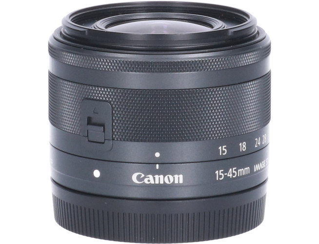 Tweedehands Canon EF-M 15-45mm f/3.5-6.3 IS STM - Zwart CM0725