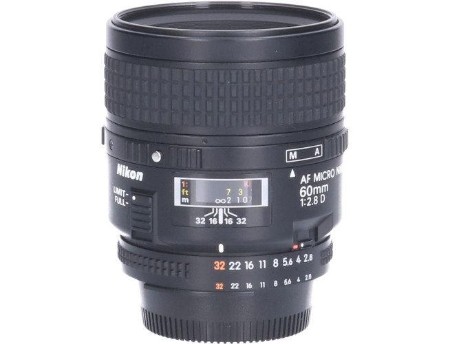 Tweedehands Nikon AF-D 60mm f/2.8 Micro CM0736