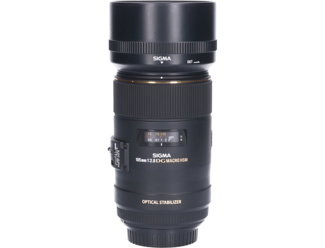 Tweedehands Sigma 105mm f/2.8 EX DG OS HSM Macro Canon CM0755