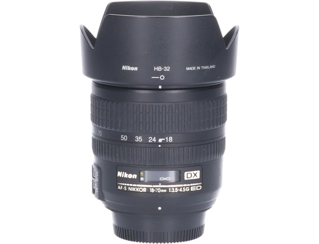 Tweedehands Nikon 18-70mm f/3.5-4.5G ED DX CM0917