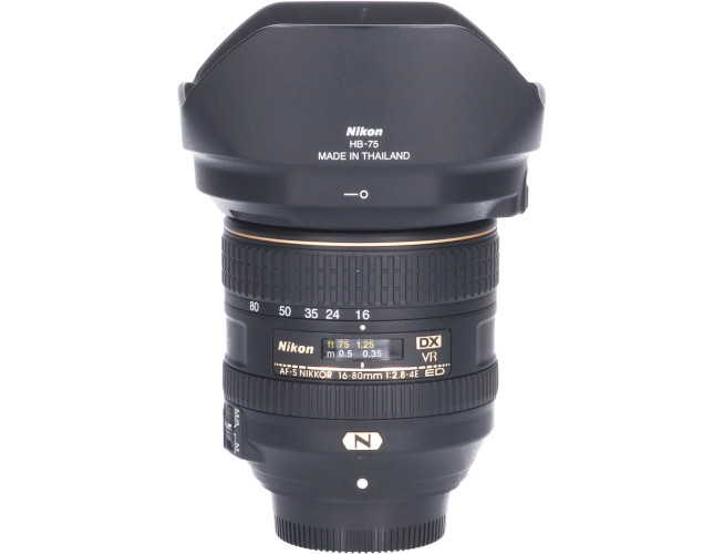 Tweedehands Nikon AF-S 16-80mm f/2.8-4.0 ED VR DX CM0943