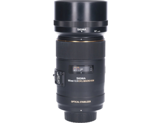 Tweedehands Sigma 105mm f/2.8 EX DG OS HSM Macro Nikon CM1041