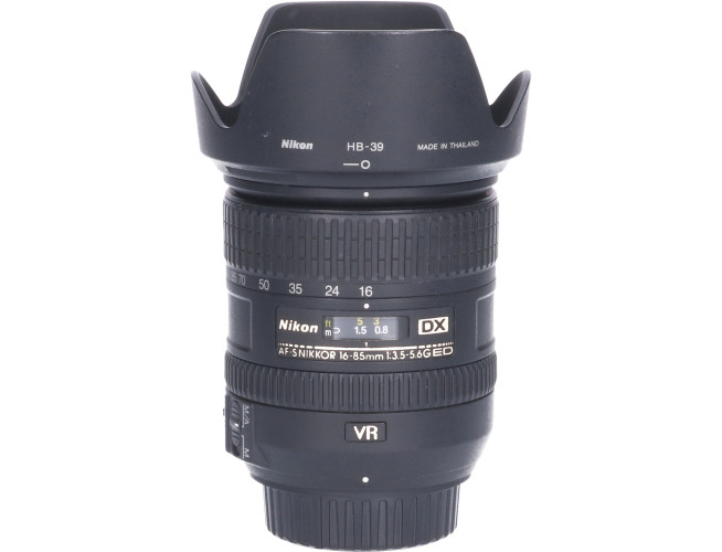Tweedehands Nikon AF-S 16-85mm f/3.5-5.6G ED VR DX CM1171