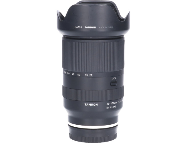 Tweedehands Tamron 28-200mm f/2.8-5.6 Di III RXD Sony FE CM1198