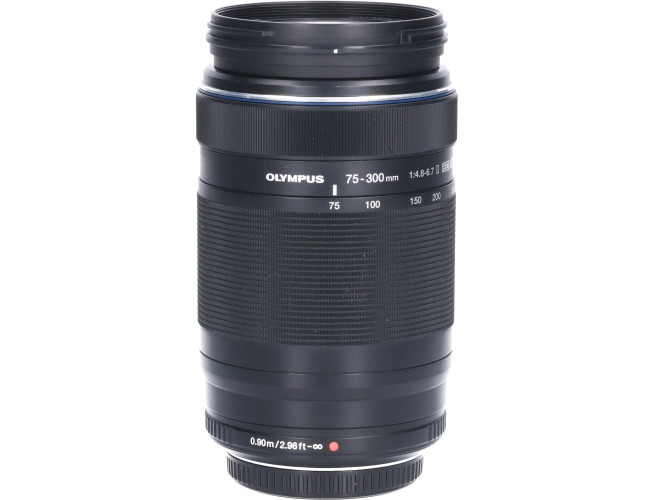 Tweedehands Olympus M.Zuiko Digital ED 75-300mm f/4.8-6.7 II - Zwart CM1271