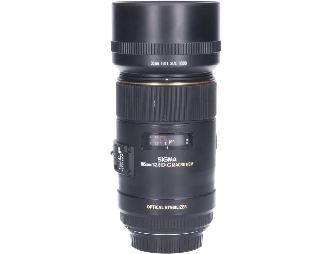 Tweedehands Sigma 105mm f/2.8 EX DG OS HSM Macro Canon CM1381