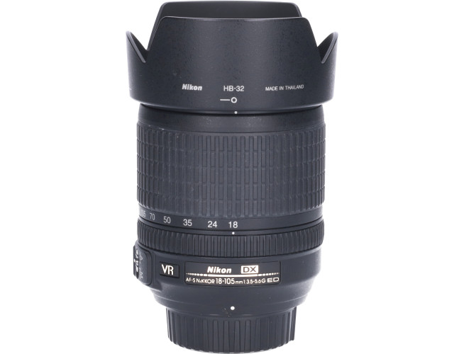 Tweedehands Nikon AF-S 18-105mm f/3.5-5.6G VR DX CM1485