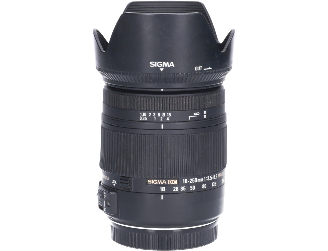 Tweedehands Sigma 18-250mm f/3.5-6.3 DC OS HSM Macro Canon CM1528