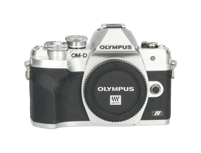 Tweedehands Olympus E-M10 Mark IV Zilver Body CM1756