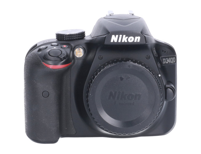 Tweedehands Nikon D3400 Body Zwart CM1791
