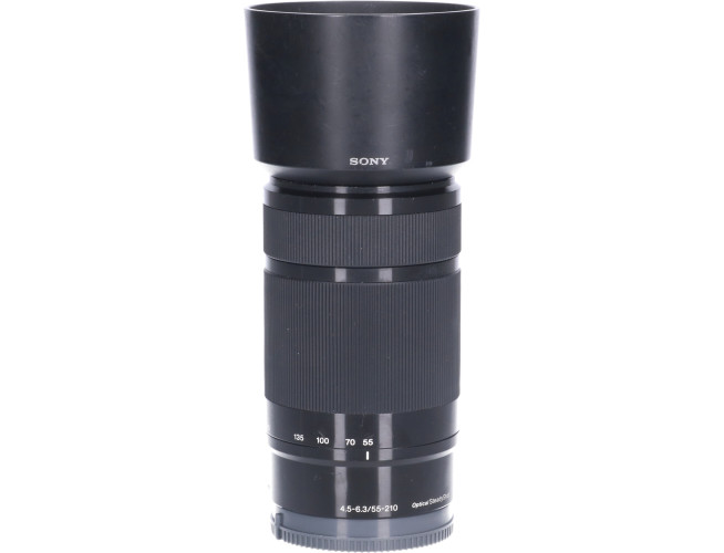 Tweedehands Sony 55-210mm f/4.5-6.3 OSS E-mount Zwart CM1812