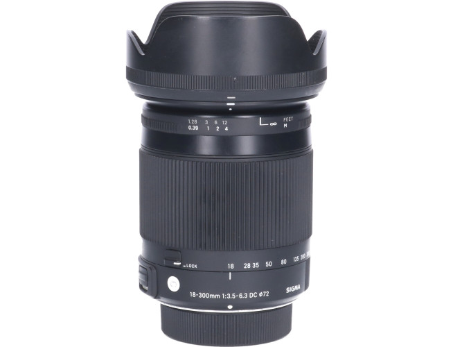 Tweedehands Sigma 18-300mm f/3.5-6.3 DC OS HSM Macro Contemporary Nikon CM1927