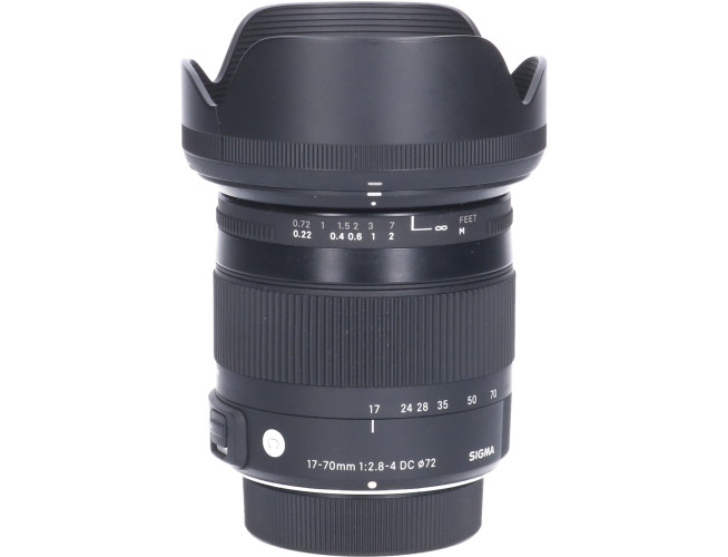 Tweedehands Sigma 17-70mm f/2.8-4.0 DC OS HSM Macro Contemporary Nikon CM1928