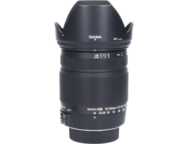 Tweedehands Sigma 18-250mm f/3.5-6.3 DC OS HSM Nikon CM1954