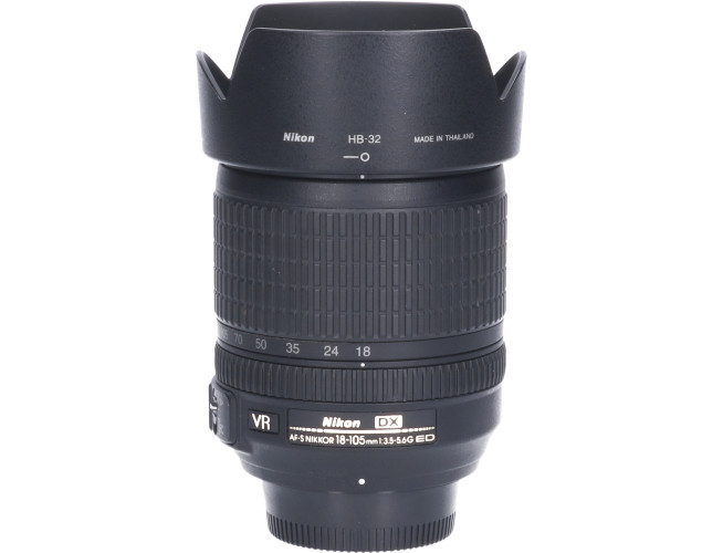 Tweedehands Nikon AF-S 18-105mm f/3.5-5.6G VR DX CM1968