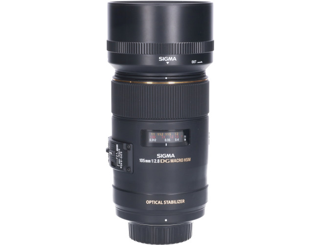 Tweedehands Sigma 105mm f/2.8 EX DG OS HSM Macro Nikon CM2110
