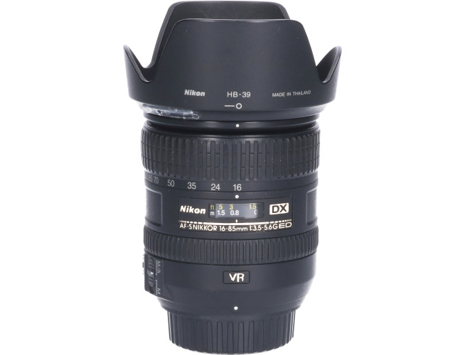 Tweedehands Nikon AF-S 16-85mm f/3.5-5.6G ED VR DX CM2131