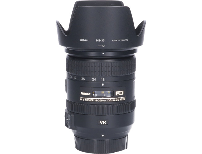 Tweedehands Nikon AF-S 18-200mm f/3.5-5.6G DX IF ED VR II CM2132