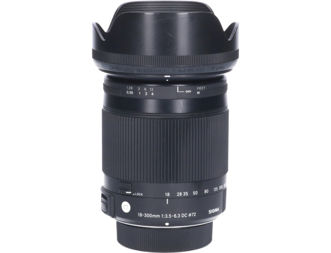Tweedehands Sigma 18-300mm f/3.5-6.3 DC OS HSM Macro Contemporary Nikon CM2154